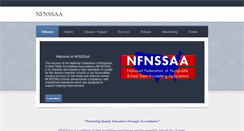 Desktop Screenshot of nfnssaa.com